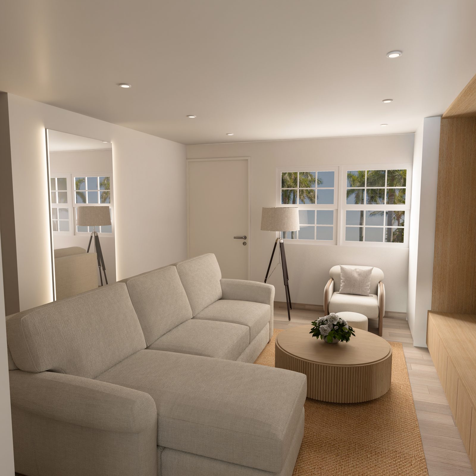 Bradley - Unit 5 - Living Room